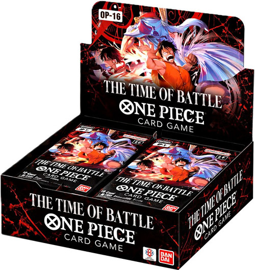 One Piece Trading Card Game The Time of Battle Booster Box OP-16 