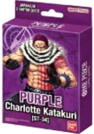 katakuri deck one piece tcg Bandai Cards: Charlotte ST-34 Starter Lead as Charlotte Katakuri and craft game Yellow Katakuri - Deck Overview