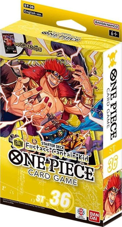 ONE PIECEカードゲーム ST-36 12個セット One Piece Trading Card Game Eustass Kid Starter Deck ST-36 ENGLISH