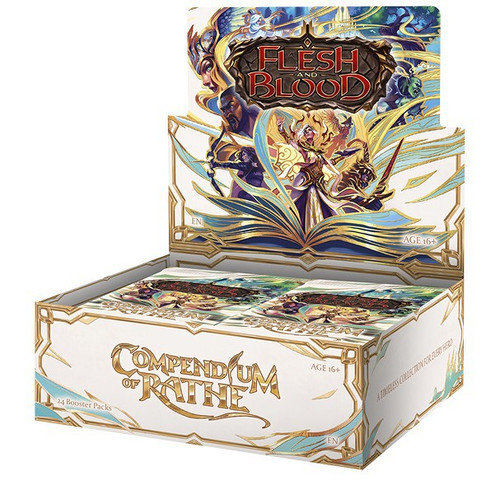 Flesh and Blood Trading Card Game Compendium of Rathe Booster Box 24 Packs Legend Story Studio - ToyWiz Flesh and Blood Trading Card Game Compendium of Rathe Booster Box 24 Packs Legend Story Studio - ToyWiz
