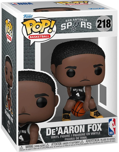 Funko NBA San Antonio Spurs POP NBA DeAaron Fox Vinyl Figure 218