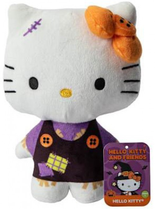 Sanrio Hello Kitty Friends Hello Kitty 8 Plush Scarecrow Jazwares