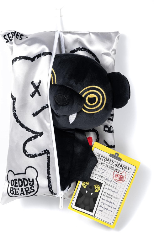 Deddy Bears Zippered Body Bag Series 2 Zombat 12 Plush - ToyWiz