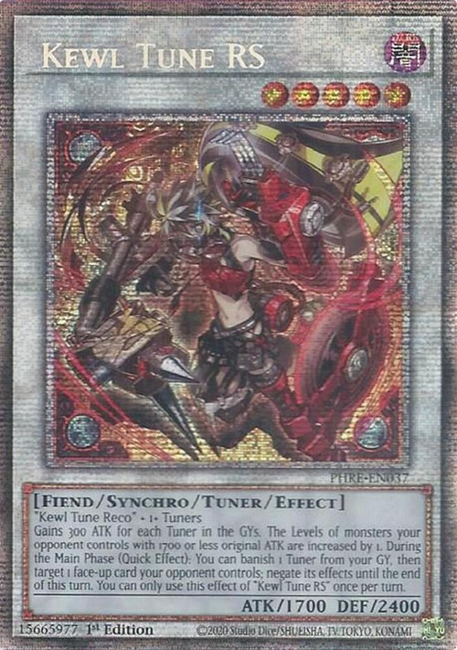 YuGiOh Trading Card Game Phantom Revenge Single Card Starlight Rare Kewl Tune RS PHRE-EN037 - ToyWiz YuGiOh Trading Card Game Phantom Revenge Single Card Starlight Rare Kewl Tune RS PHRE-EN037 - ToyWiz
