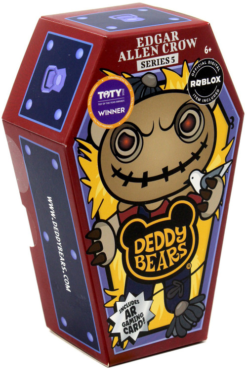dead bearセット Deddy Bears Coffin Series 5 Edgar Allen Crow 5 Plush Includes AR