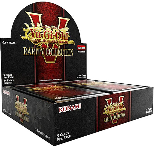 YuGiOh Rarity Collection 5 Booster Box 24 Packs Konami - ToyWiz