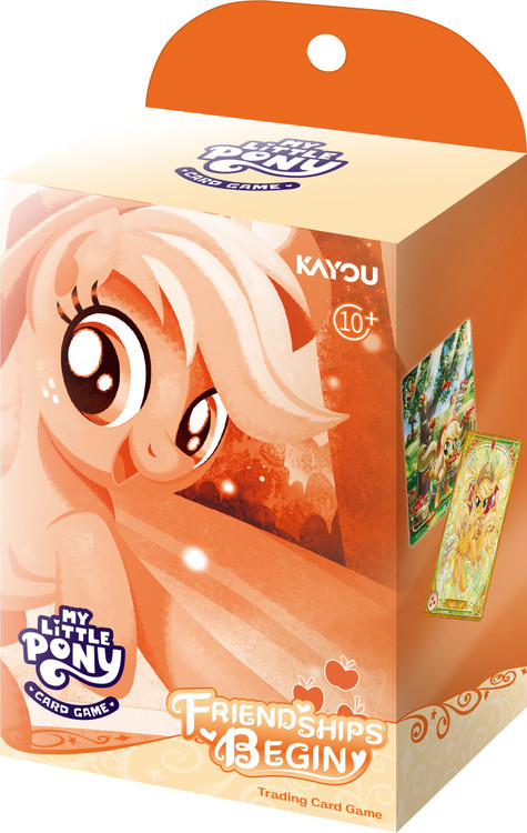 My Little Pony Trading Card Game Friendships Begins Applejack Starter Deck  SNA01 70 Cards 3 Packs Kayou - ToyWiz