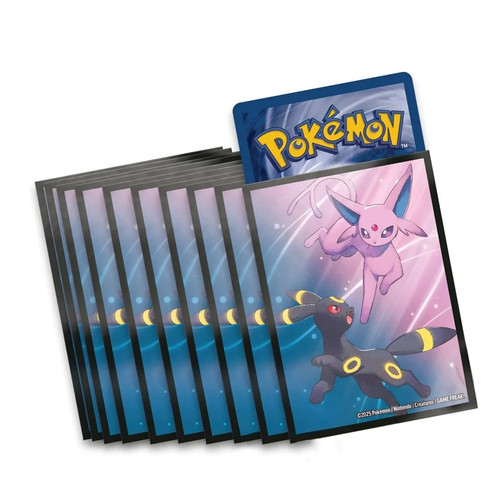 espeon card sleeves Pokmon's & Umbreon Merch Drop Is Selling Out Fast Protect your Pokemon cards with the Pokemon TCG Pokemon Center 2024 Eevee Espeon