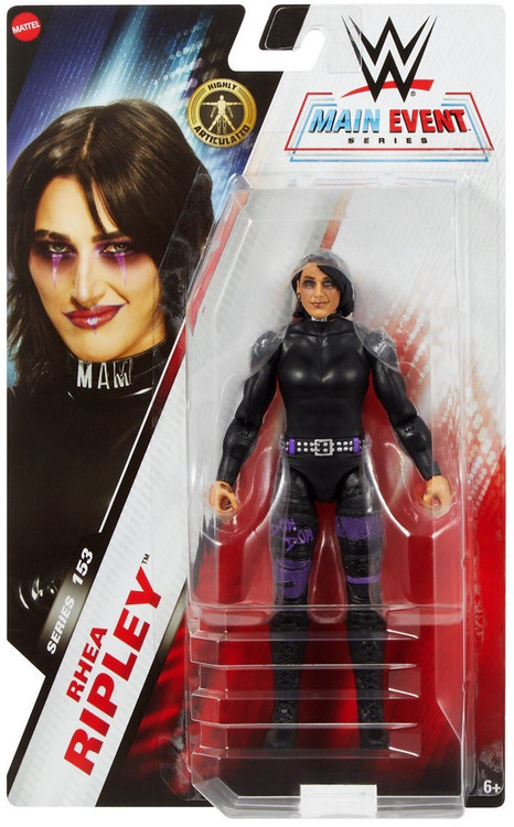 WWE Wrestling Main Event Series 153 Rhea Ripley 6 Action Figure
