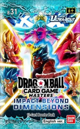 Dragon Ball Super Trading Card Game Masters Set 4 Impact Beyond