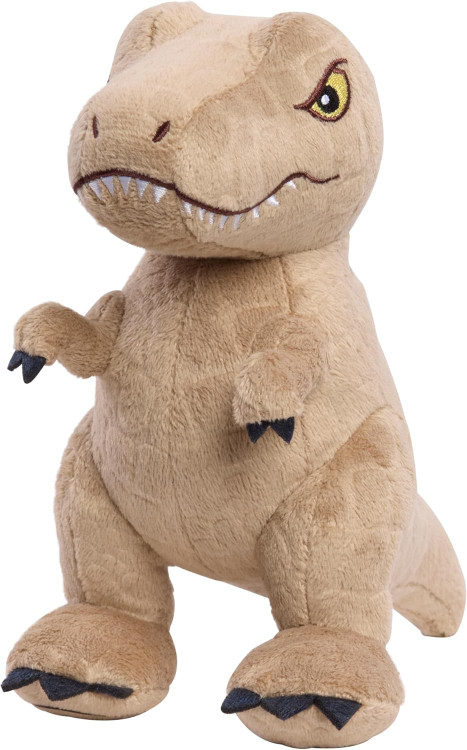 Jurassic World Rebirth T-Rex 7 Plush Brown Just Play - ToyWiz