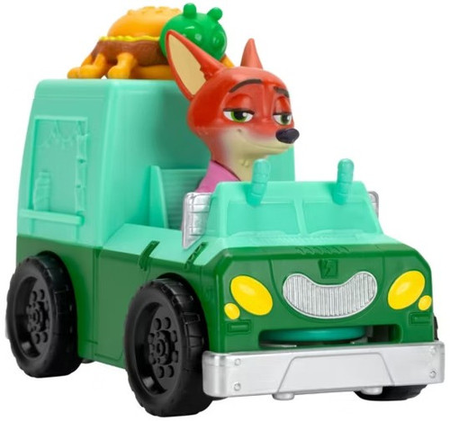 Disney Zootopia 2 Nick Wilde Bug Burga Food Truck 4 Vehicle