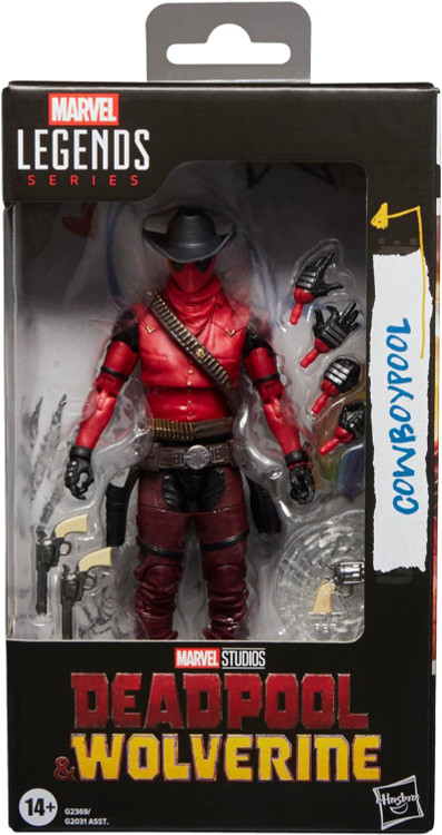 Marvel Deadpool Wolverine Marvel Legends Cowboypool 6 Action