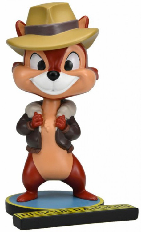 NECA Disney Chip n Dale Rescue Rangers Chip 6.5 Head Knocker - ToyWiz