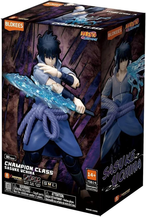 Naruto Sasuke Uchiha Figure CC04 Blokees - ToyWiz
