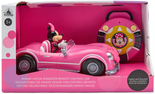 disney junior minnie mouse roadster remote control car