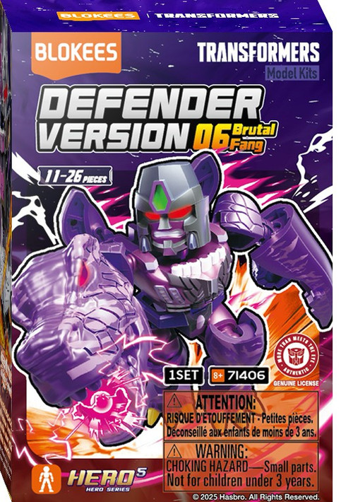 Transformers Galaxy Version Defender Wave 6 Brutal Fang Mystery