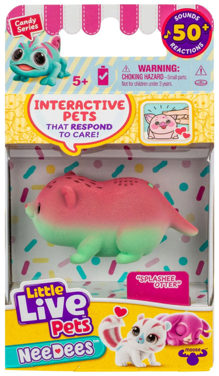 Little Live Pets NeeDees Candy Series Splashee Otter Wearable