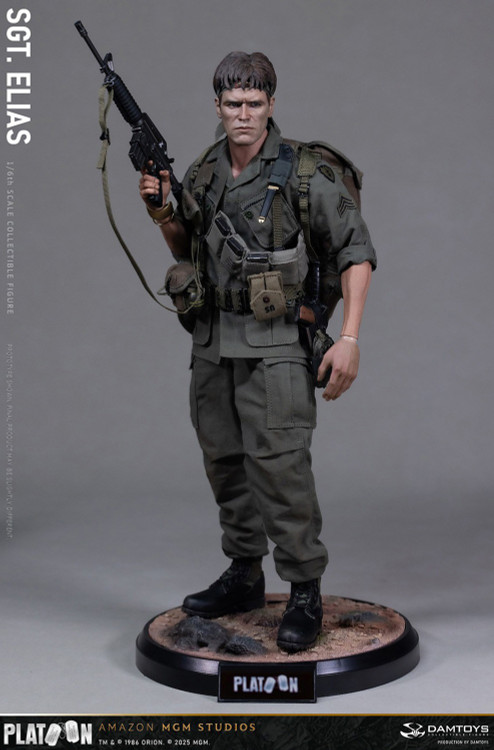 Platoon Sergeant Elias 12 Collectible 16 Scale Figure Damtoys - ToyWiz