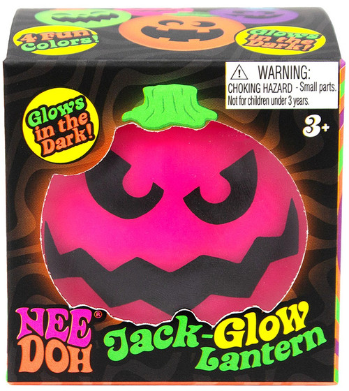 NeeDoh 2026 Needohween Jack-Glow-Lantern Stress Ball 1 RANDOM Glow