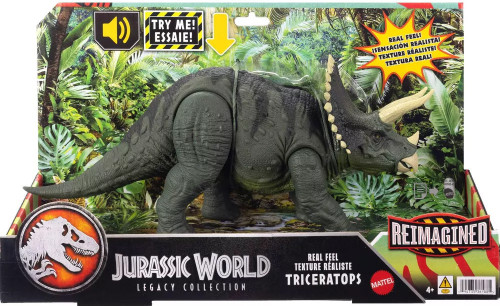 Jurassic World Legacy Collection Reimagined Triceratops Electronic