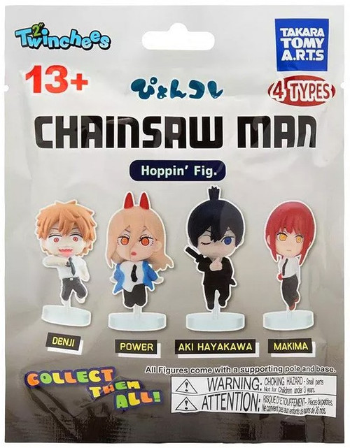 Chainsaw Man Twinchees Mystery Pack 1 RANDOM Figure Takara Tomy