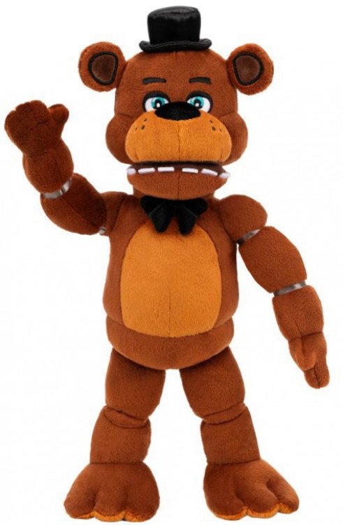 Five Nights at Freddys Freddy Fazbear 14 Poseable Plush with Sound