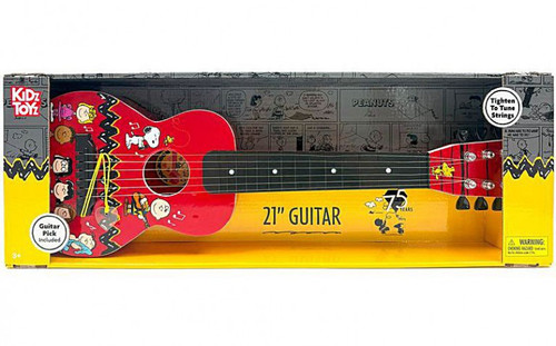 Peanuts Guitar 21 Musical Instrument Toy Kidz Toyz - ToyWiz