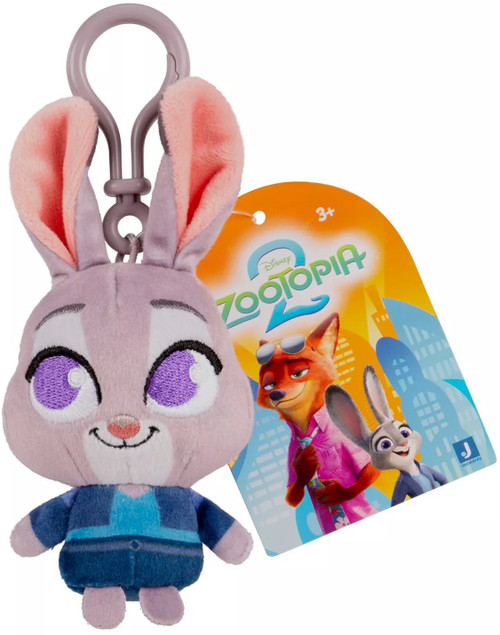 Disney Zootopia 2 Judy Hopps 3 Clip on Plush Jazwares - ToyWiz
