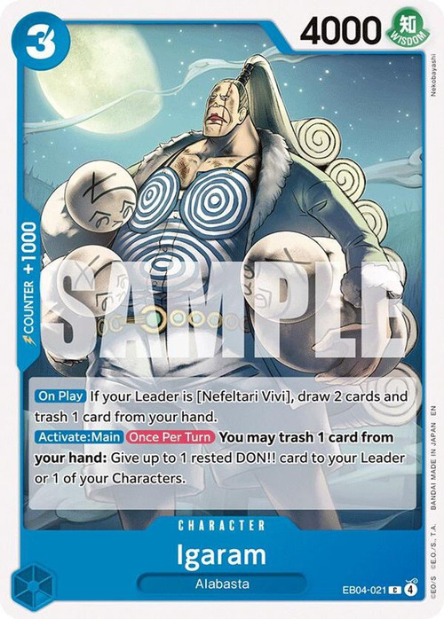 One Piece Trading Card Game The Azure Seas Seven Single Card