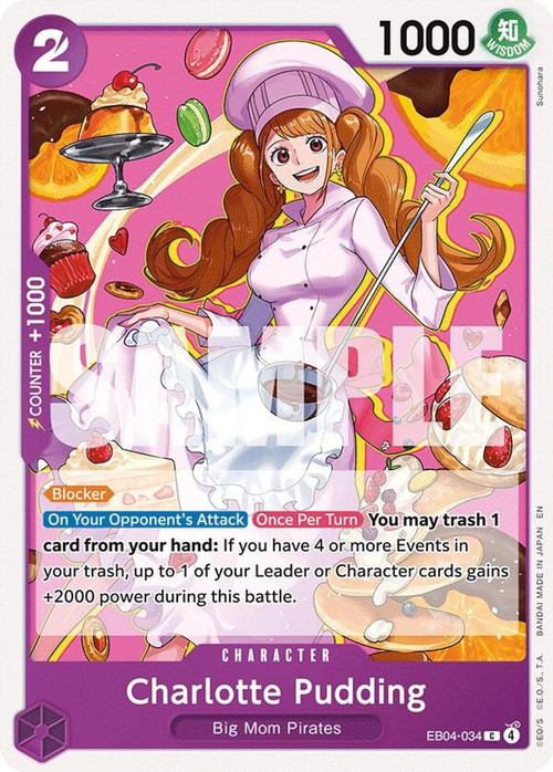 one piece card game charlotte pudding Trading A Fist of Divine Speed Single Card Super Rare OP11-070 If you purchase a listing thats sold as a lot it may come in snap cases or sealed in a team bag ++ One Piece Card Game