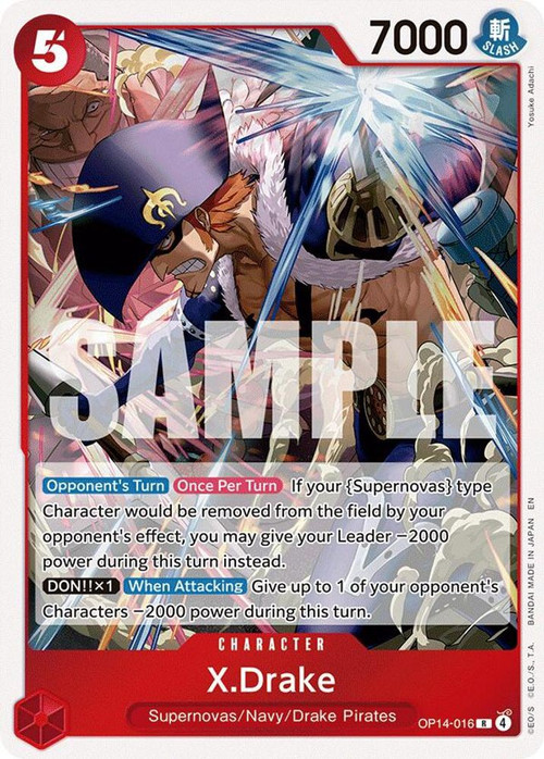 One Piece Trading Card Game The Azure Seas Seven Single Card Rare