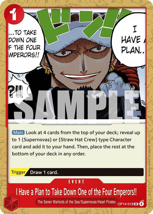 One Piece Trading Card Game The Azure Seas Seven Single Card