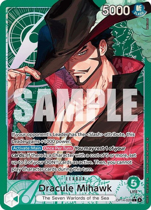 One Piece Trading Card Game The Azure Seas Seven Single Card