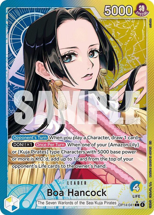 One Piece Trading Card Game The Azure Seas Seven Single Card