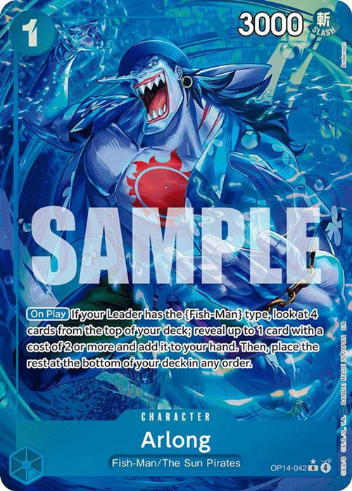 One Piece Trading Card Game The Azure Seas Seven Single Card