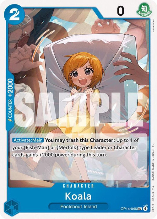One Piece Trading Card Game The Azure Seas Seven Single Card