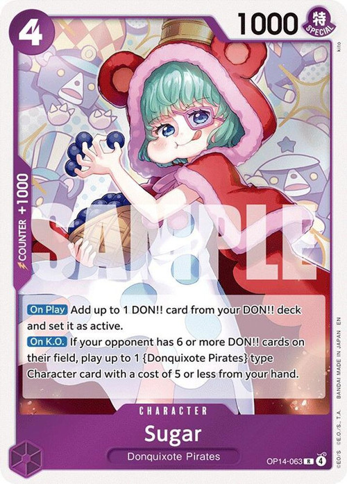 one piece tcg sugar deck Sugar (003) OP10-003 Royal Blood One Piece TCG