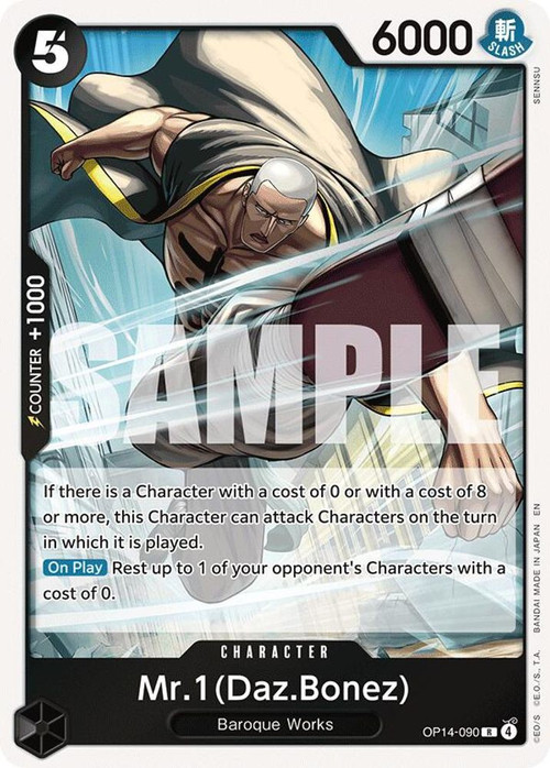 One Piece Trading Card Game The Azure Seas Seven Single Card Rare