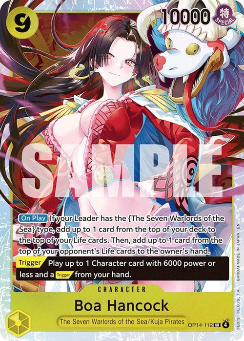 One Piece Trading Card Game The Azure Seas Seven Single Card Super