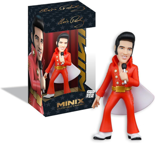 Elvis Elvis Presley 4.75 Vinyl Figure Orange MINIX - ToyWiz