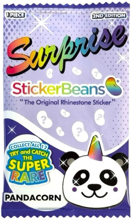Rarest Sticker Bean StickerBeans Surprise 2 Mystery Pack - ToyWiz