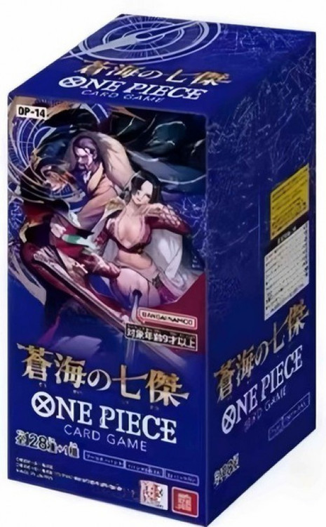 One Piece Trading Card Game The Azure Seas Seven Booster Box OP-14