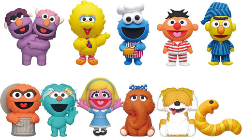 Sesame Street 3D Figural Bag Clip Sesame Street Series 3 Mystery