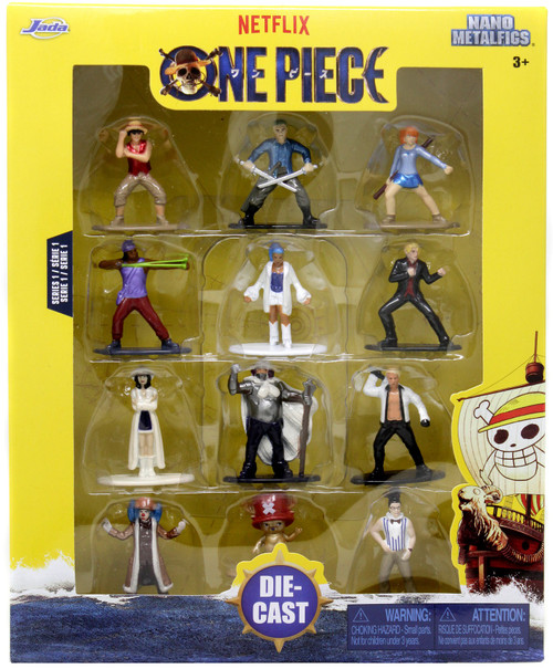 One Piece Series 1 One Piece Die Cast Figure 12-Pack Jada Toys