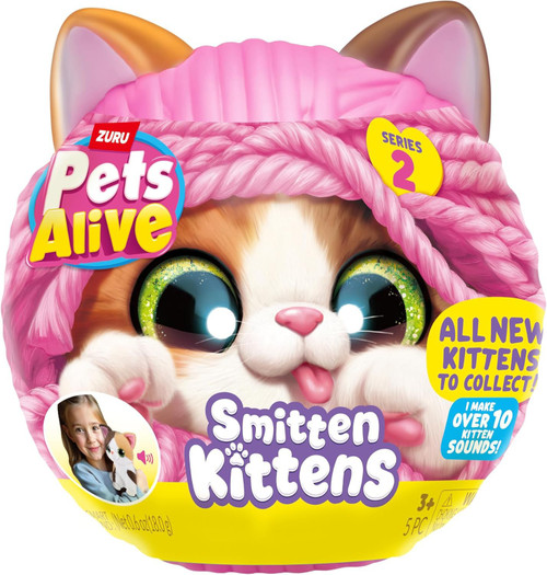 Pets Alive Smitten Kittens Series 2 Interactive Plush 1 RANDOM