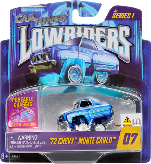 CarTuned Lowriders Series 1 72 Chevy Monte Carlo Diecast Car 07