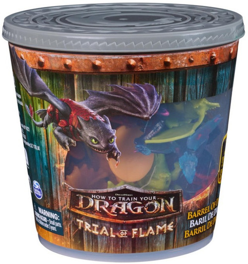 How to Train Your Dragon World of Berk Trial of Flame Barrel of