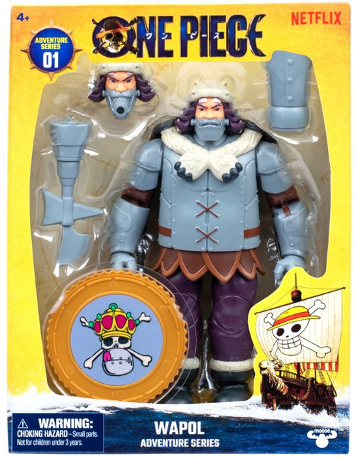 One Piece Adventure Series 1 Wapol 6 Action Figure Moose Toys - ToyWiz