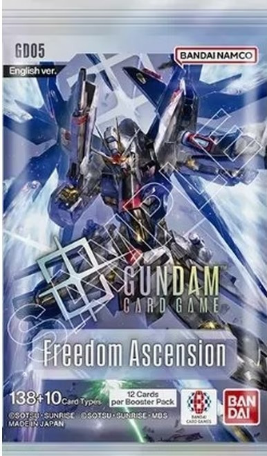Gundam Trading Card Game Freedom Ascension Booster Pack GD-05 12